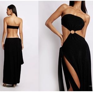 Meshki Sierra Dress Black Shimmer (Medium)